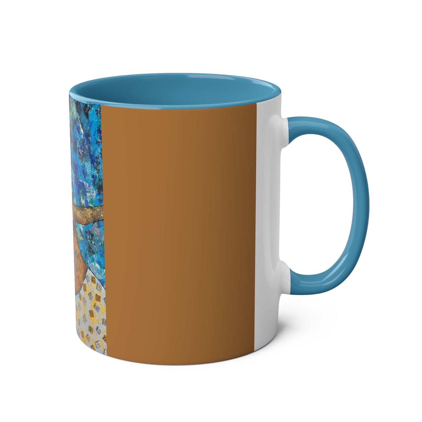 Pisces Two-Tone Coffee Mugs, 11oz