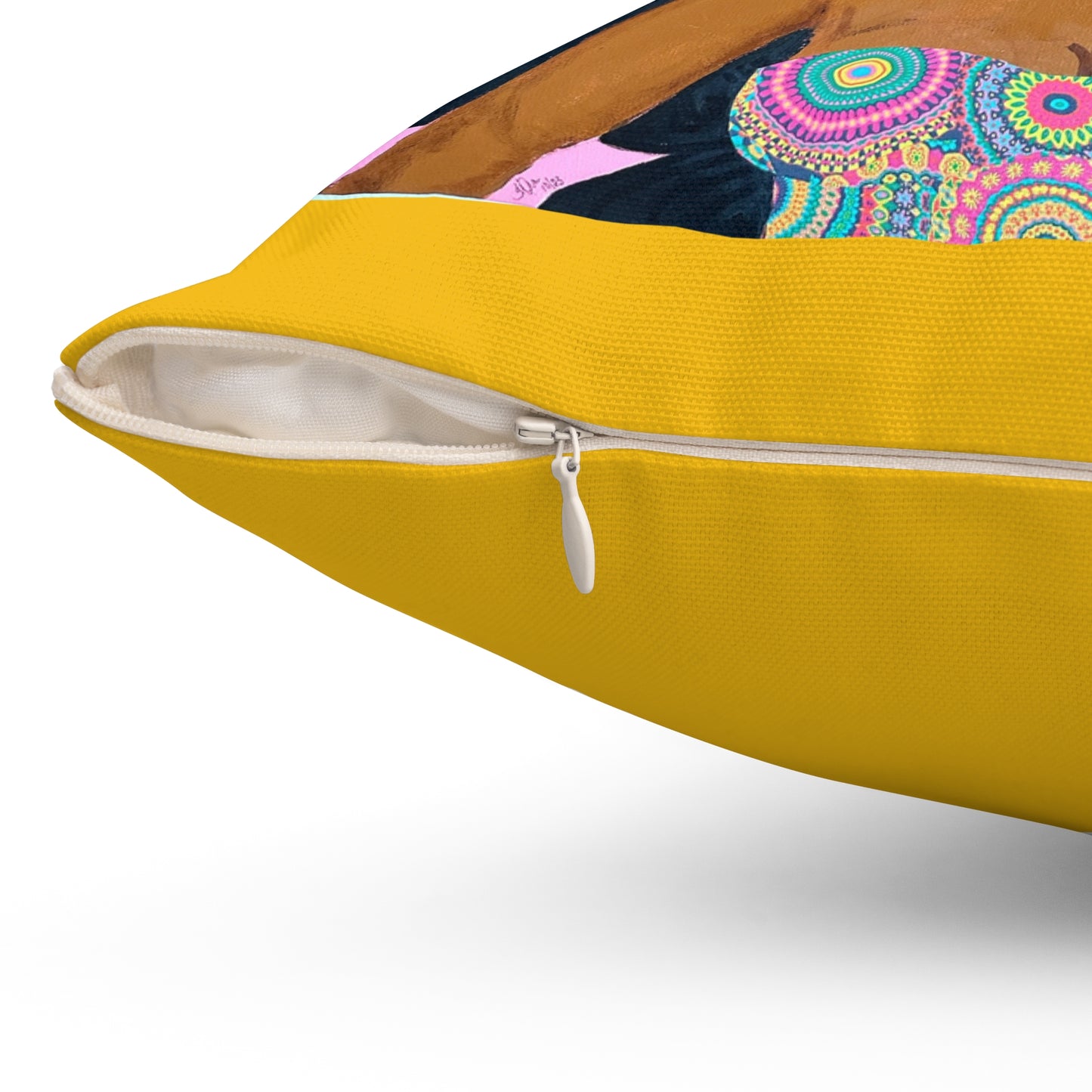 Spun Polyester Square Pillow